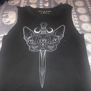 Grit n glory cat dagger tee